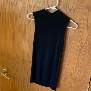 Black Sleeveless Tank